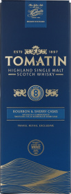 Product: Tomatin 8 years Bourbon & Sherry Casks