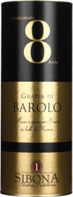 Product: Sibona Grappa 8 years Barolo