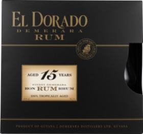 Product: El Dorado 15 years Giftset