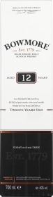 Product: Bowmore 12 years Single Malt