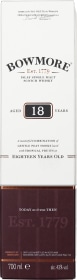 Product: Bowmore 18 years Single Malt