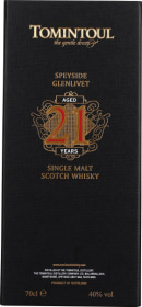 Product: Tomintoul 21 years Single Malt