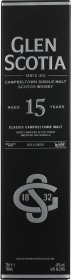 Product: Glen Scotia 15 years Single Malt