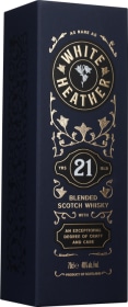 Product: White Heather 21 years Blended