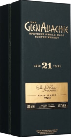 Product: GlenAllachie 21 years Cask Strength Batch Number Two