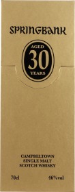 Product: Springbank 30 years Single Malt