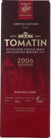 Product: Tomatin 15 years 2006 Moscatel Portuguese Collection