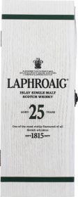 Product: Laphroaig 25 years Single Malt 2022 Release