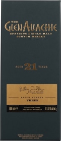 Product: GlenAllachie 21 years Cask Strength Batch Number Three