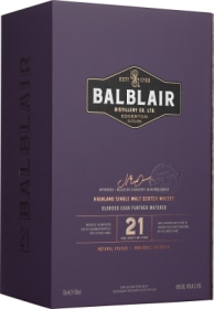 Product: Balblair 21 years Single Malt
