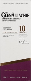 Product: GlenAllachie 10 years Ruby Port Cask
