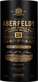 Product: Aberfeldy 18 years Napa Valley Red Wine Cask