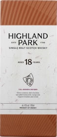 Product: Highland Park 18 years Single Malt