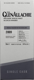 Product: GlenAllachie 15 years Bordeaux Wine Single Cask