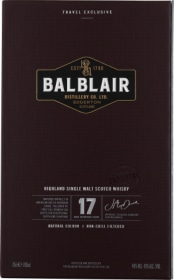Product: Balblair 17 years Single Malt