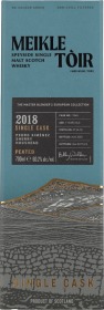 Product: Meikle Toir 7 years 2018 Single Cask