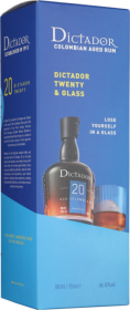 Product: Dictador 20 years Giftset