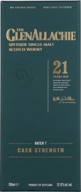 Product: GlenAllachie 21 years Cask Strength Batch 7