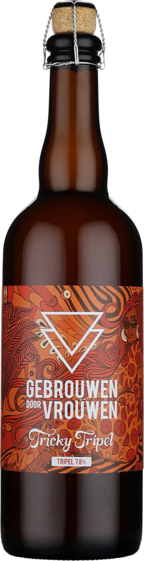 Product afbeelding: Gebrouwen door Vrouwen Tricky Tripel
