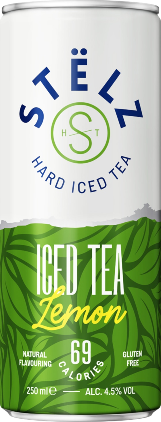 Product afbeelding: Stëlz Hard Seltzer Iced Tea Lemon
