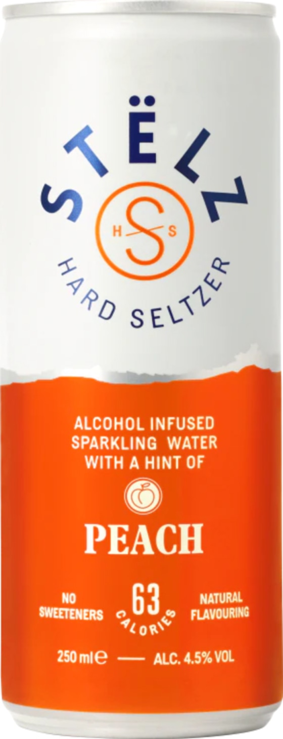 Product afbeelding: Stëlz Hard Seltzer Peach