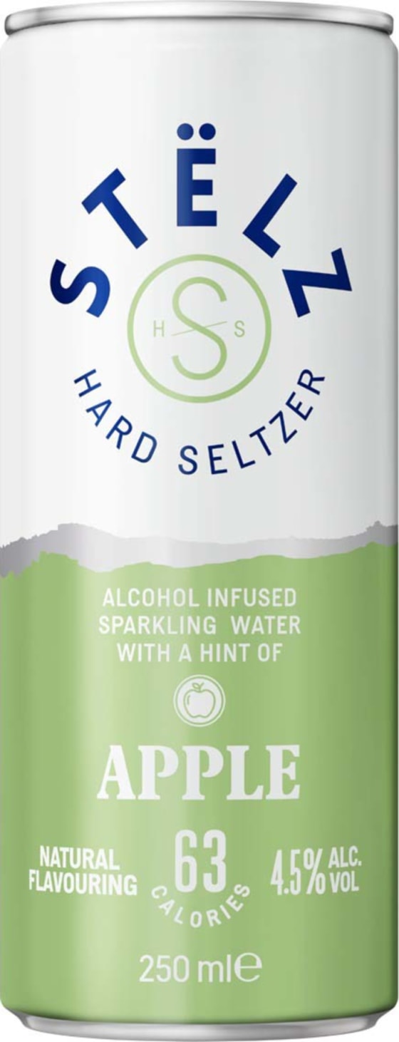 Product afbeelding: Stëlz Hard Seltzer Apple