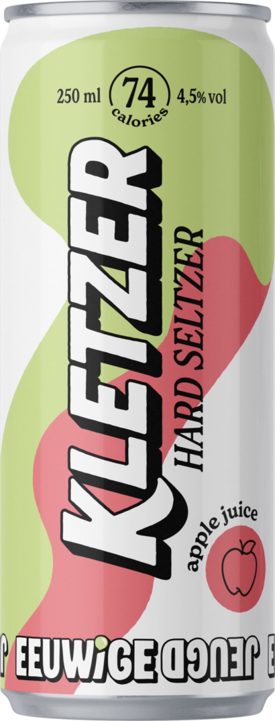 Product afbeelding: Eeuwige Jeugd Hard Seltzer Kletzer Apple Juice