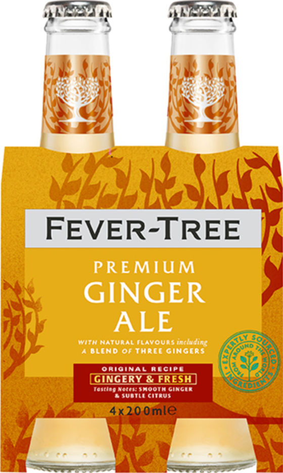 Product afbeelding: Fever Tree Ginger Ale 4-pack