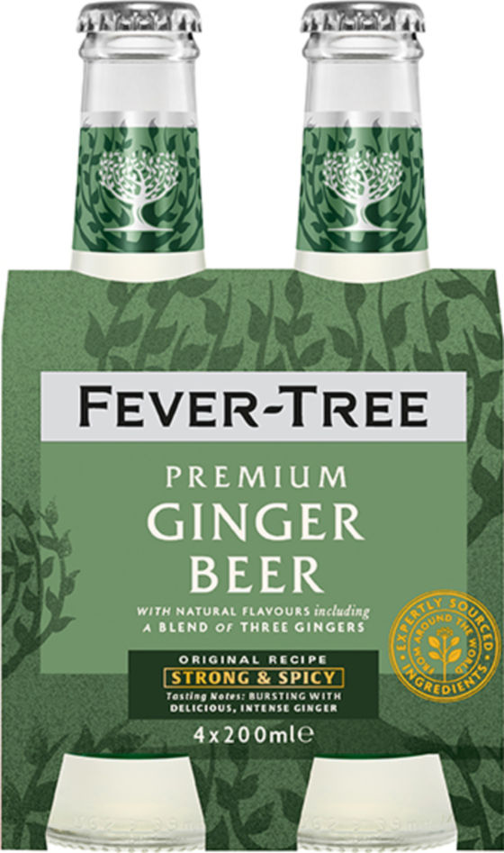 Product afbeelding: Fever Tree Ginger Beer 4-pack
