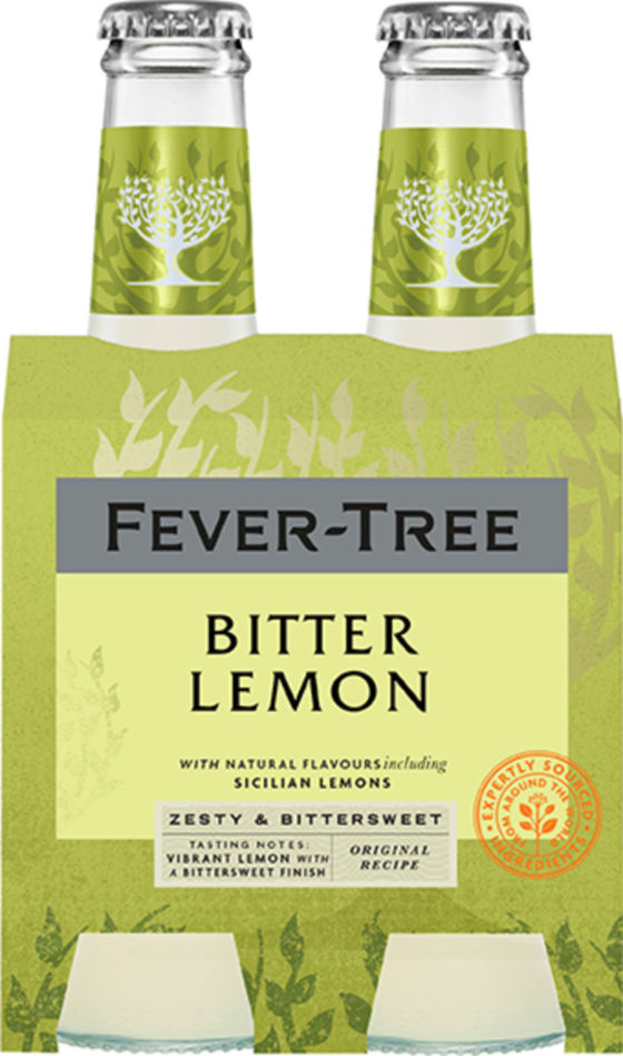 Product afbeelding: Fever Tree Bitter Lemon 4-pack