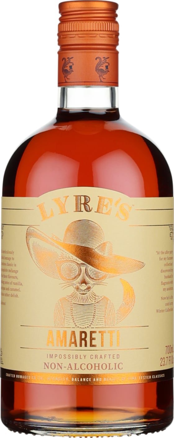 Product afbeelding: Lyre's Amaretti non-alcoholic Spirit