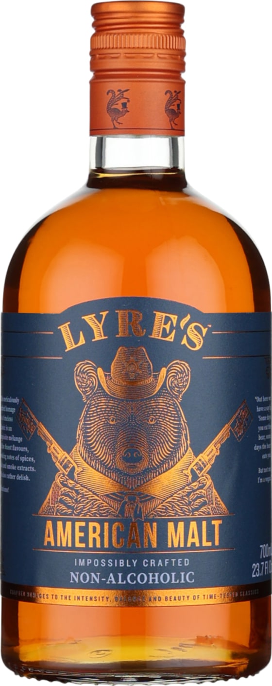Product afbeelding: Lyre's American Malt non-alcoholic Spirit