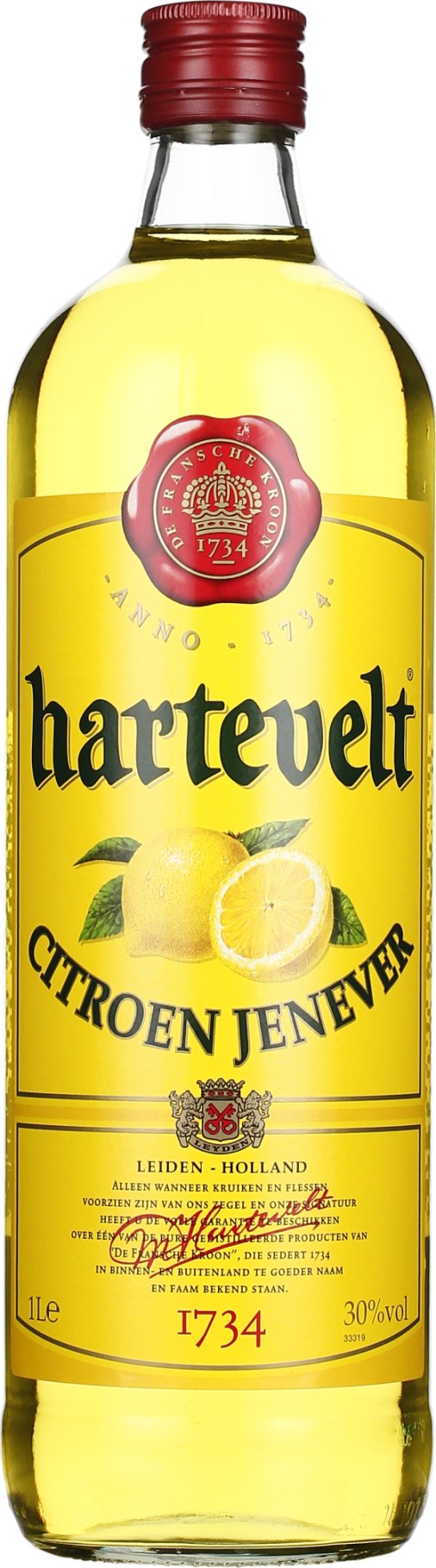 Product afbeelding: Hartevelt Citroen Jenever