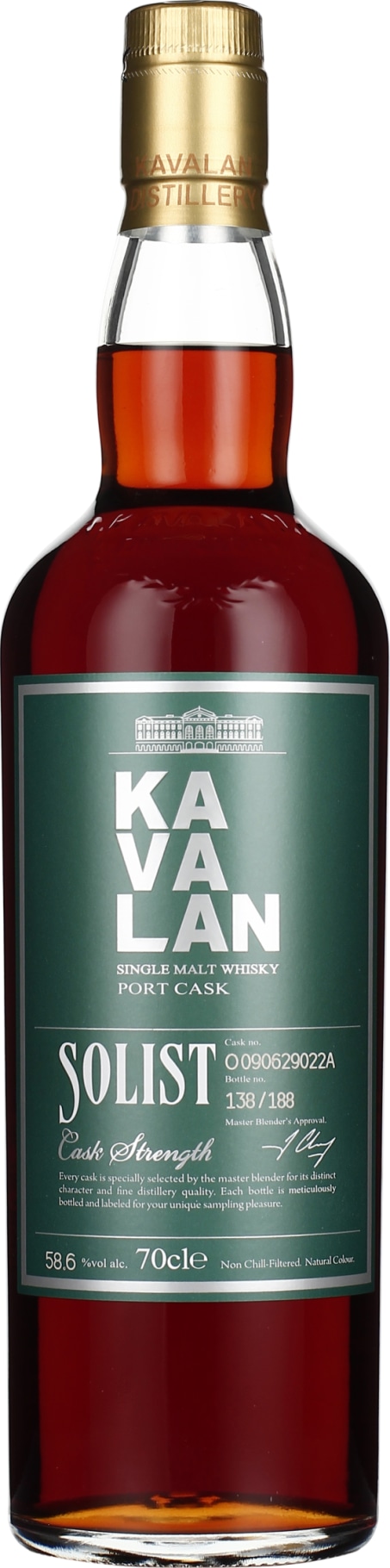 Product afbeelding: Kavalan Solist Port Single Cask Strength