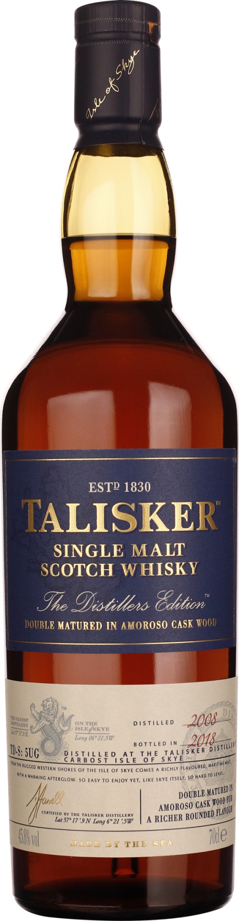 Product afbeelding: Talisker Distillers Edition 2008-2018