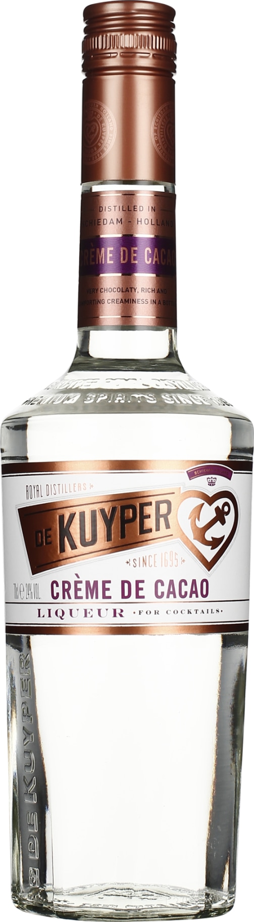 Product afbeelding: De Kuyper Crème de Cacao Wit