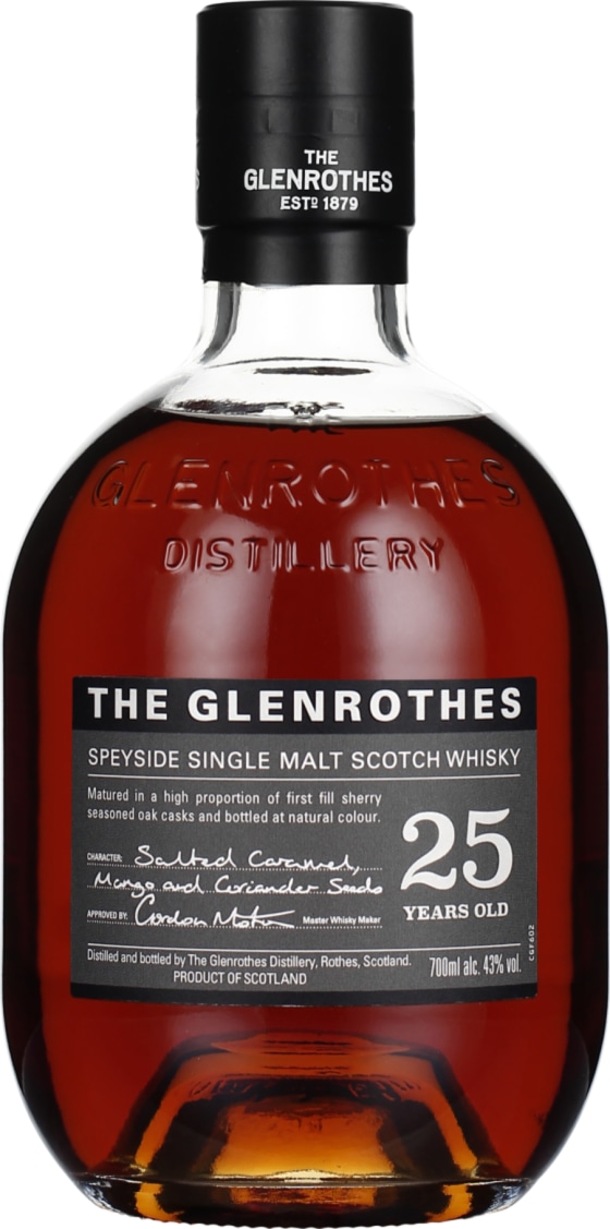 Product afbeelding: The Glenrothes 25 years Single Malt