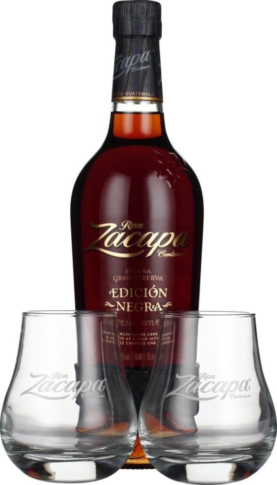 Product afbeelding: Zacapa Edición Negra Giftset