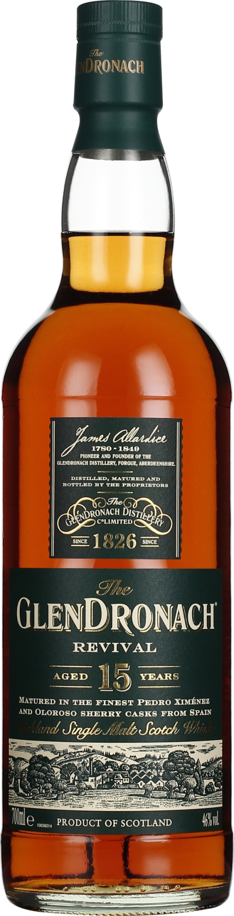 Product afbeelding: GlenDronach 15 years Revival Single Malt