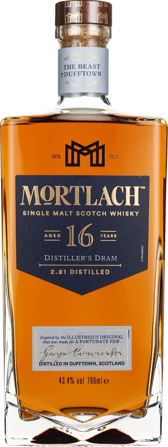 Product afbeelding: Mortlach 16 years Single Malt