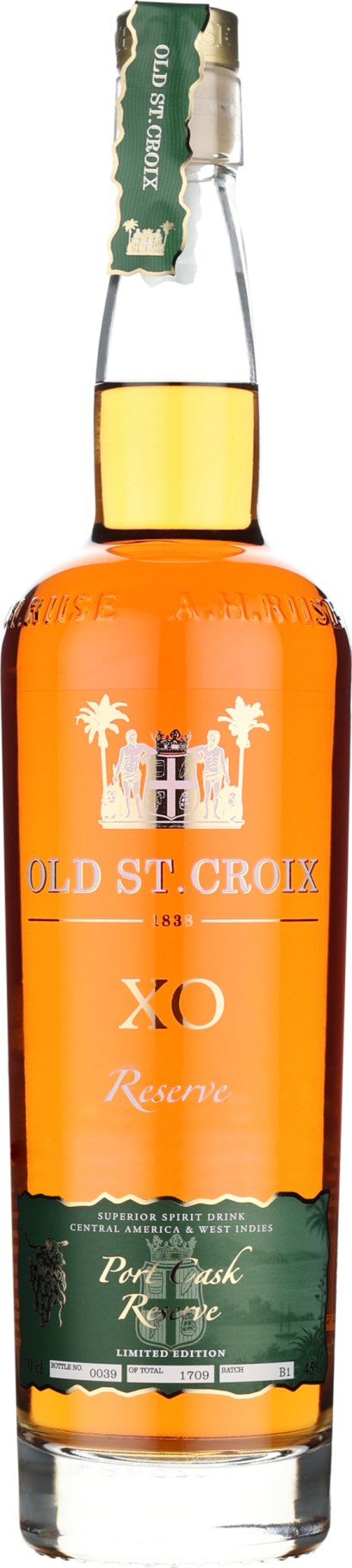 Product afbeelding: Old St. Croix XO Reserve Port Cask Rum