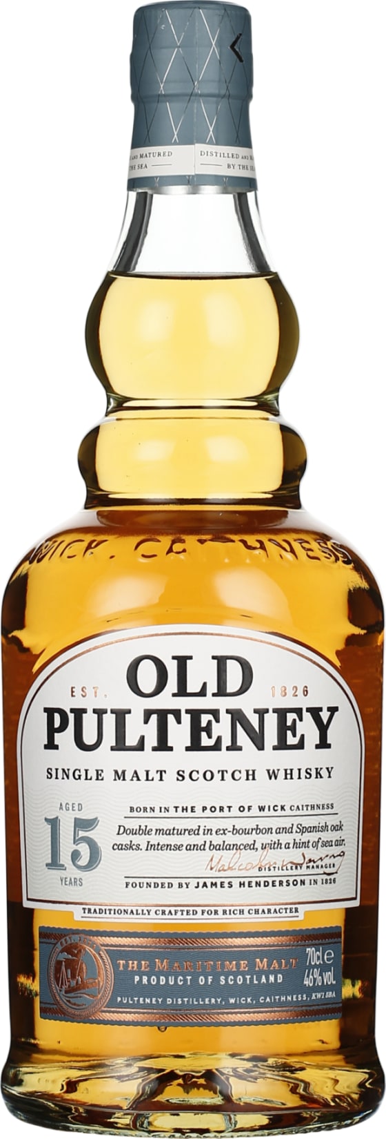 Product afbeelding: Old Pulteney 15 years Single Malt