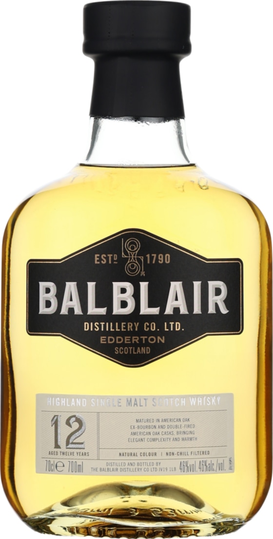 Product afbeelding: Balblair 12 years Single Malt