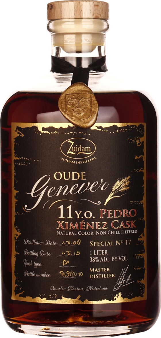 Product afbeelding: Zuidam Special No.17 Oude Genever 11 jaar PX Cask
