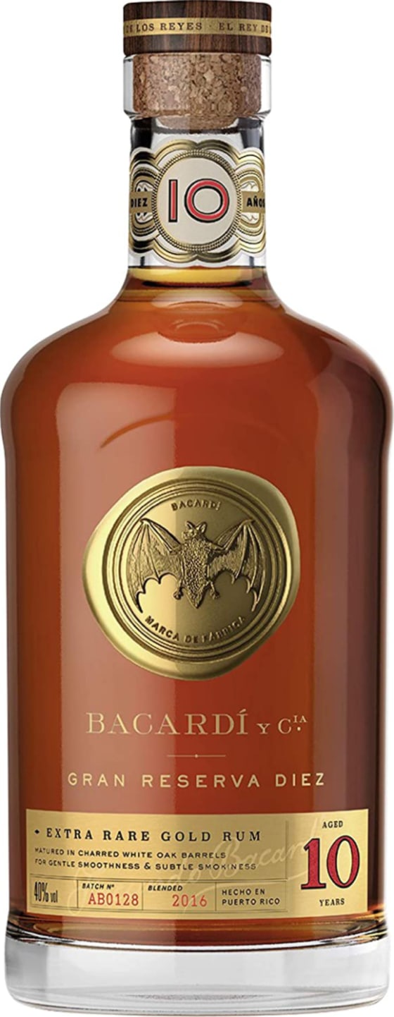 Product afbeelding: Bacardi Gran Reserva Diez 10 years