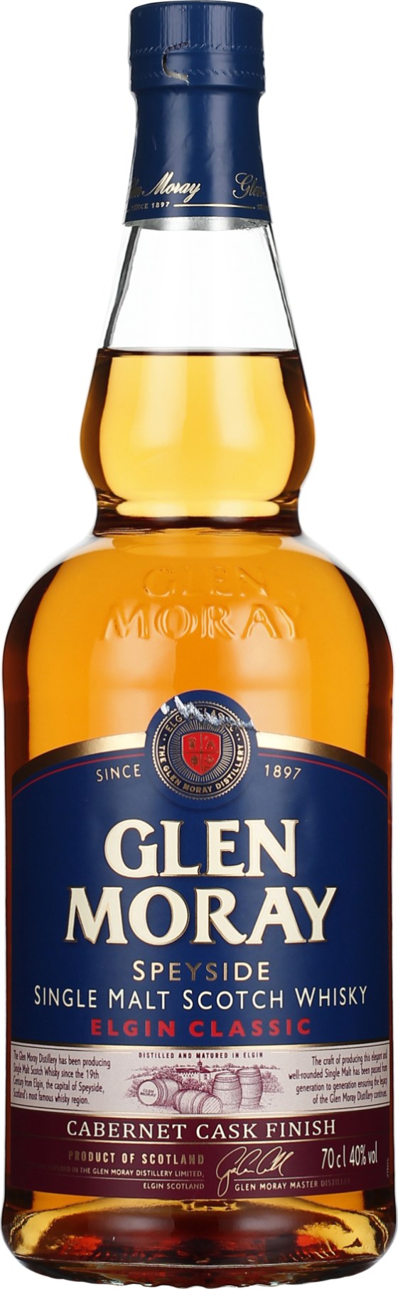 Product afbeelding: Glen Moray Cabernet Cask Finish Elgin Classic