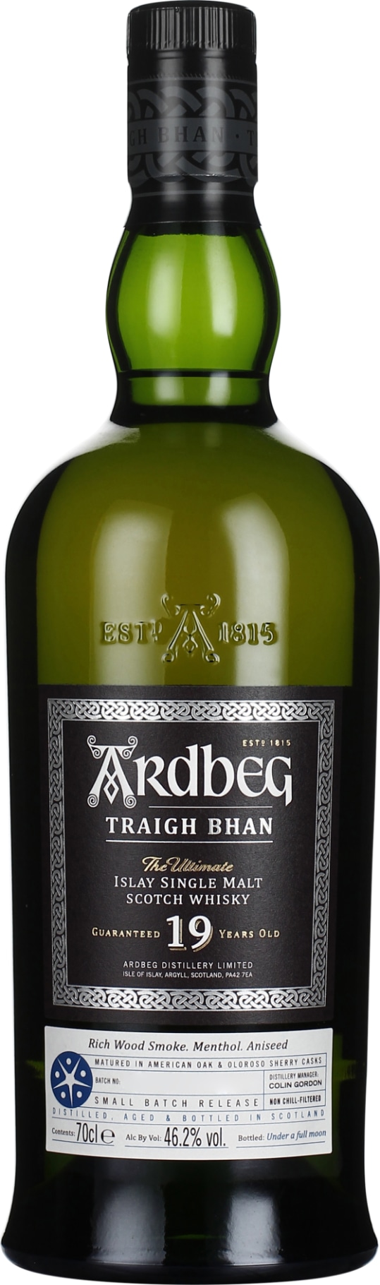 Product afbeelding: Ardbeg 19 years Traigh Bhan Single Malt