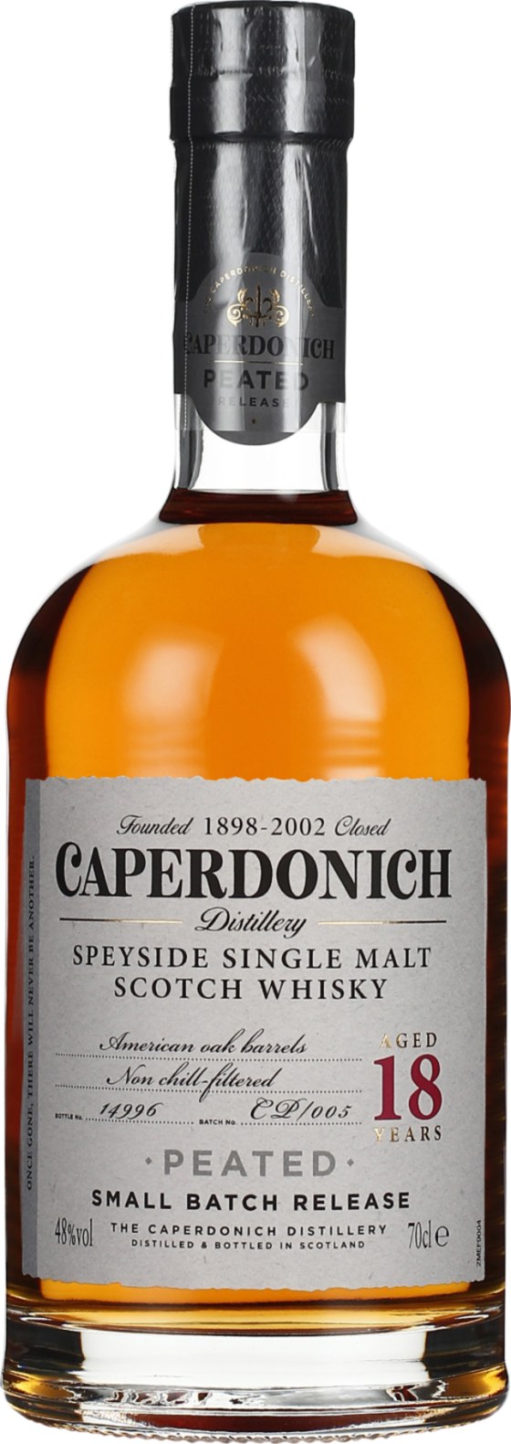 Product afbeelding: Caperdonich 18 years Single Malt