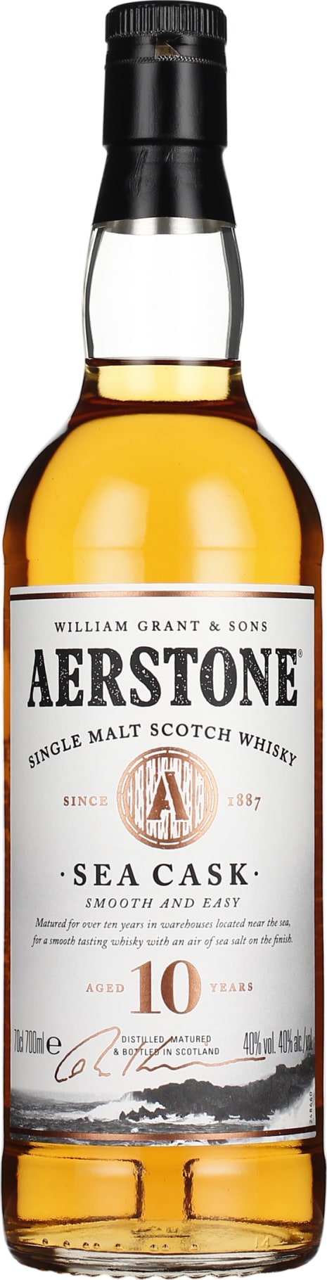Product afbeelding: Aerstone 10 years Sea Cask Single Malt