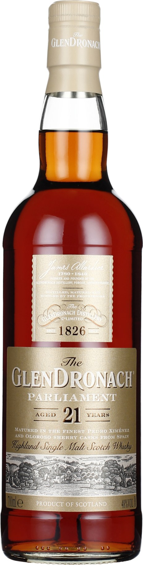 Product afbeelding: GlenDronach 21 years Parliament Bottled 2019
